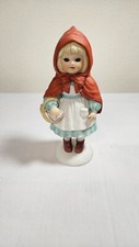 Vintage 1984 Enesco porcelain Little Red Ridding Hood figurine picture