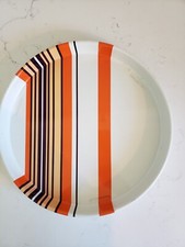 Vintage Laurids Lonborg Metal Tray Art Orange Dorthe Bruun Rasmussen DENMARK MCM picture