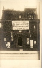 New Jersey Opposed Women's suffrage HQs c1910s Real Photo Postcard bhn picture