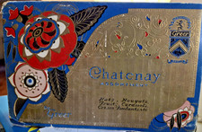 1920's French GREER Candy CHOCOLATES BOX / Art Deco / CHATENAY picture