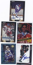 Kris Beech Signed Hockey Card Calgary Hitmen 2000 picture