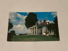 C. 1955 Mount Vernon, Virgina East Front of Washingtons Home Vintage Postcard picture