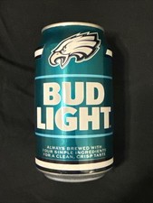 2026 BUD LIGHT Kickoff * PHILADELPHIA EAGLES 12 oz. beer can BUDWEISER ( Empty) picture