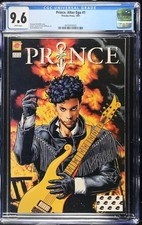 Prince: Alter Ego #1 CGC NM+ 9.6 White Pages Piranha Press 1991 picture