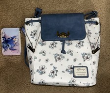 Loungefly Disney Lilo & Stitch Floral Mini Backpack Boxlunch picture