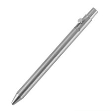 Popular Lightweight Titanium Bolt Action Ballpoint Pen with Gift Case picture