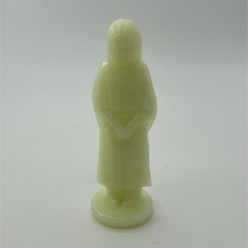 RARE VTG 1981 JB CRAIG Custard Glass Maiden GLOWS URANIUM  HTF picture