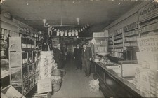 Grocery store interior c1910s Unidentified Real Photo Postcard bhn picture