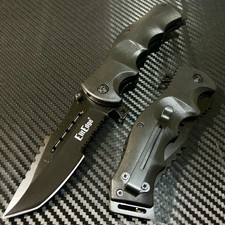 8.5” CSGO Tactical Spring Assisted Open Blade Folding Pocket Knife Hunting Knife picture