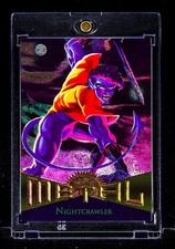 Nightcrawler RARE VINTAGE METAL FOIL TELEPORT CARD X-Men Marvel picture