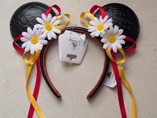 Disney Parks 2026 EPCOT Germany Flowers & Ribbons Minnie Ears Headband New picture