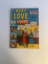 Best Love #33 Canadian Romance Comic 1949 - Read - See Pics picture
