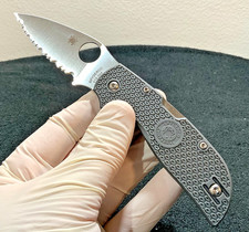 Spyderco Chaparral (CTS-XHP) Blade (C152SGY) Light Executive Folder picture