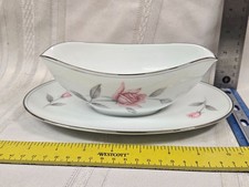 Noritake Fine China Rosemarie Pattern #6044 Gravy Boat picture