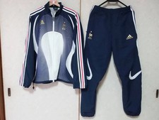 Adidas France National Soccer Team Zidane Number 10 Jersey Set 2010s picture