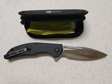  Civivi Shredder  3.7 inch Flipper D2 blade pocket Knife C912C NO BOX BLACK CASE picture