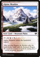 Alpine Meadow [Kaldheim] Magic MTG picture