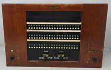 VTG PBX 1927 Western Electric 60 line Telephone Switchboard Cabinet Console 551A picture