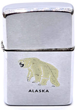 Rare discontinued item Zippo ALASKA polar bear A 3302 picture