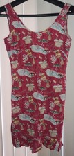 Vtg KAHALA RAYON Hawaiian Dress Tiki MCM  Luau Hawaii FLOWERS Sundress SIZE 4 picture