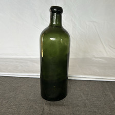Hunyadi Janos Saxlehner’s Bitterquelle Bottle Dark Olive Green 1800s Antique  picture