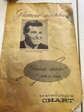Glamour-Stretcher by Jack LaLanne Instruction Chart Booklet, 1960 picture