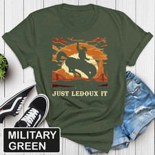 Retro Chris Ledoux Just Ledoux It Heavy Cotton Green All Size T Shirt CC037 picture