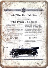 1919 Essex Vintage Automobile Ad Retro Look Metal Sign AM8676 picture