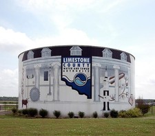 Photo:Historic water tank near Decatur, Alabama picture