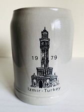 Beer Mug 1979 Izmir Turkey Original Coffee Cup Large 5 Inches Tall - Germany picture