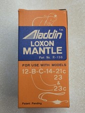 Aladdin Loxon Mantle 12-B-C- 14-21c 23c New Old Stock picture