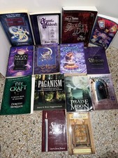 Llewellyn PB book lot of 14 Witch/Wicca/Magic/Pagan by RavenWolf/Conway/McCoy picture