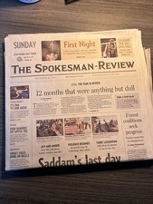 The Spokesman Review 12/31/06 Saddam Hussein Death picture