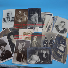 ORIGINAL ROYALTY LOT OF 200 diff POSTCARDS 1900's-1940s -MOST HAVE DESCRIPTIONS picture