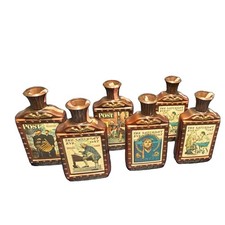Beam’s Bicentennial Bourbon Saturday Evening Post Decanters Lot of 6 Empty  picture