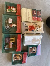Vtg Hallmark Keepsake Christmas Ornaments, Lot Of 8, 1985/86, Brand New In Box picture