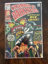 CHAMBER OF DARKNESS #6 VF Marvel Comics Bronze Horror 1970 picture