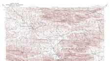 Glenwood Quadrangle Arkansas 1942 Topo Map USGS 15 Minute Topographic picture