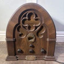 Vintage Philco Ford 1930-1936 AM/FM Radio R-90 Cathedral Style Tabletop picture