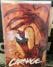 Web of Venom Carnage Born #1 Midtown Sienkiewicz Variant 1st Dark Carnage NM picture