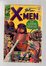X-Men #16 3rd Appearance Sentinels Stan Lee Jack Kirby Art Marvel 1966 picture
