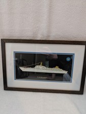 SS OCEANIC Home Lines Wall Plaque 12