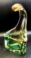 Rare Vintage KRISTALUXUS Mid-Century Modern 1960's Superb Art Glass Ashtray  picture