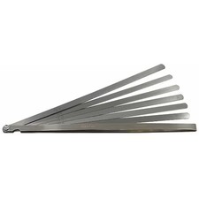Westward 44Ze62 Long Blade Feeler Gauge Set, 12 Pcs. picture