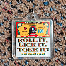 Jamaica Caribbean Islands Souvenir Keychain 