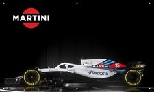 Martini Racing Formula 1 3'X5' VINYL BANNER MAN CAVE GARAGE SHOP RACING PIRELILI picture