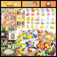 800 Pcs Mini Resin Animal Figures - Tiny Garden Accessories for Crafts & Decor picture