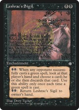 Leshrac's Sigil [Ice Age] Magic MTG picture