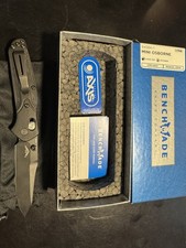 New Benchmade 945BK-1 Mini Osborne Knife Reverse Tanto CPM-S30V Blade  Brand New picture