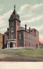 Opera House, Newport, NH New Hampshire Early Vintage UDB Postcard (F-B) picture